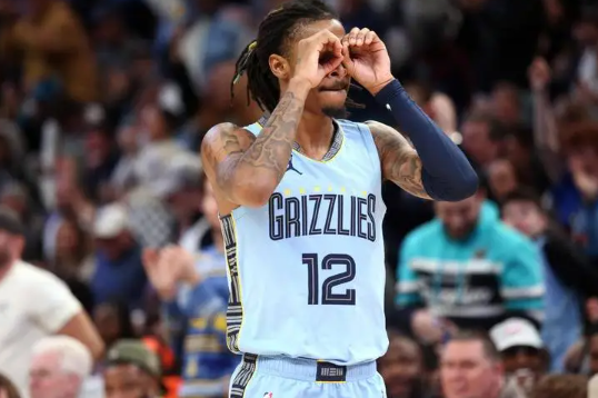 关于灰熊惜败太阳，莫兰特雷25分的信息