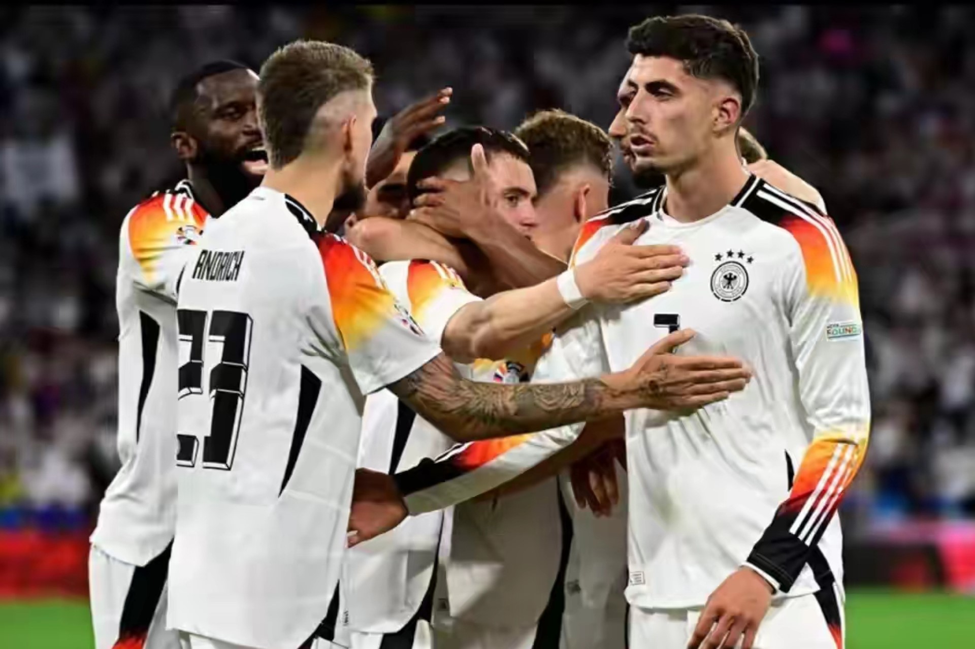 德国队成功晋级欧洲杯半决赛